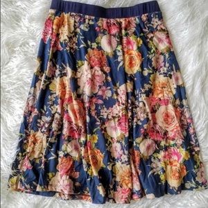 Le Lis faux suede Alice skirt